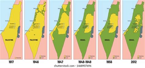 Map Of Palestine 1948