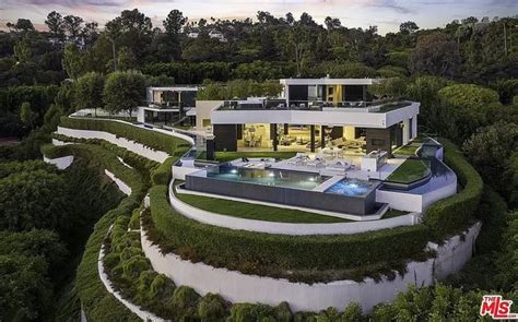 Inside Beckham's swanky Beverly Hills mansion rental for £20million ...