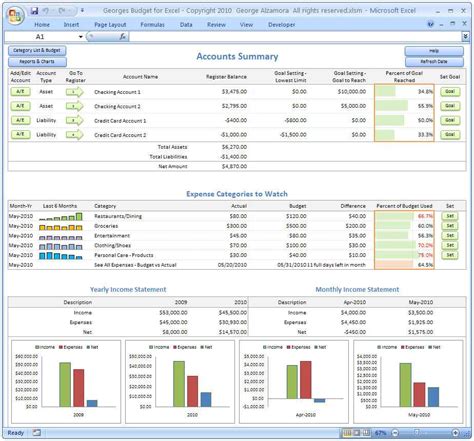 Accounting Spreadsheet Templates Excel — excelxo.com