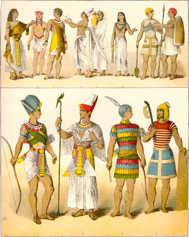 ancient egyptian clothing pictures – Facts About Ancient Egyptians