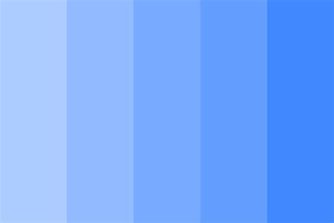 5 Shades of Blue KH Color Palette