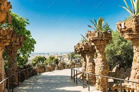 Park Guell Stock Photo | Adobe Stock