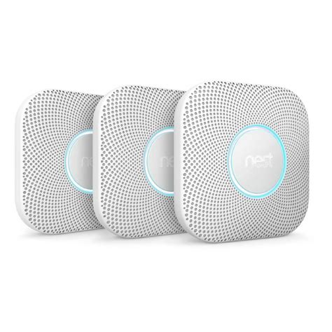 Nest Protect Battery Smoke and Carbon Monoxide Detector (3-Pack)-S3006WBUS - The Home Depot