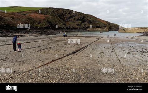 Port Isaac beach, Cornwall, UK Stock Photo - Alamy