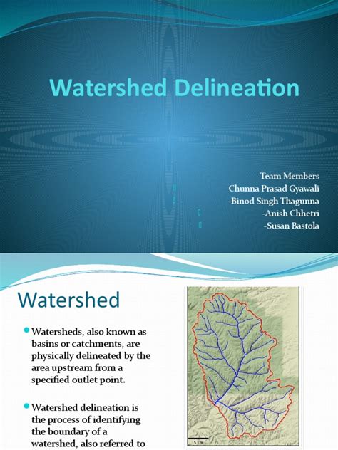 Watershed Delineation | PDF