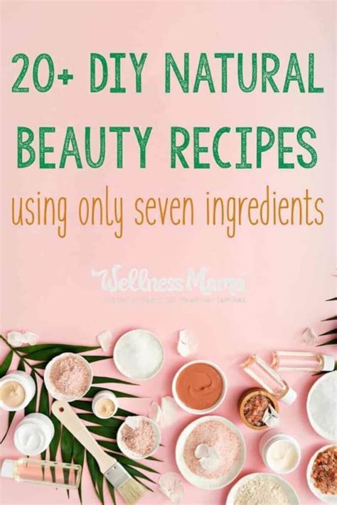 Homemade DIY Natural Beauty Recipes | Wellness Mama