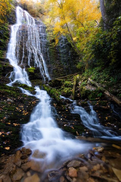 Explore the majestic waterfalls near Bryson City and the Great Smoky ...