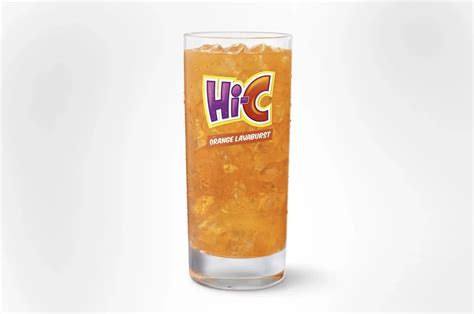 McDonald's Bringing Back Hi-C Orange Drink Thanks To Social