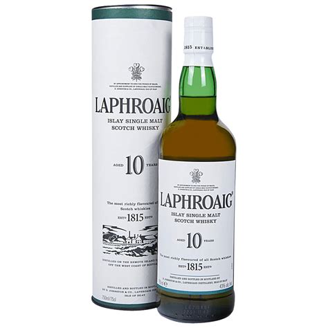 Laphroaig 10 Year Single Malt Scotch Whiskey 750 ml - Applejack