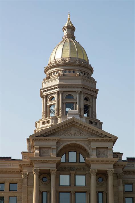 Wyoming state capitol building in Cheyenne Wyoming Photograph by Eldon ...