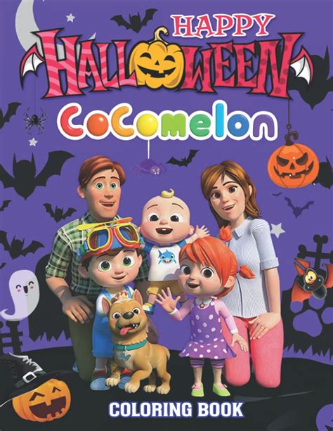 Cocomelon Halloween Coloring Book: for Kids Ages 2-3+ by Cocomelon ...