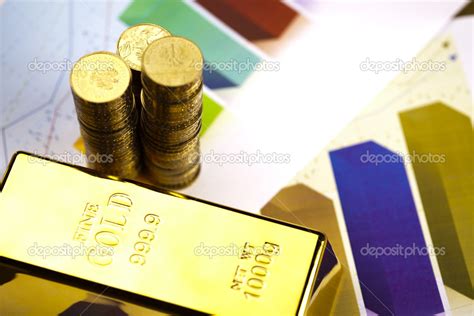 Gold bars and coins Stock Photo by ©JanPietruszka 18860885