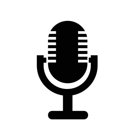 Podcast Mic Vector Art, Icons, and Graphics for Free Download