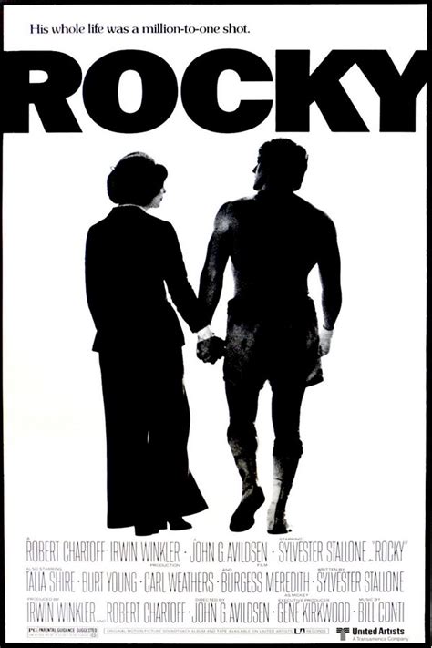 Rocky Font and Rocky Poster