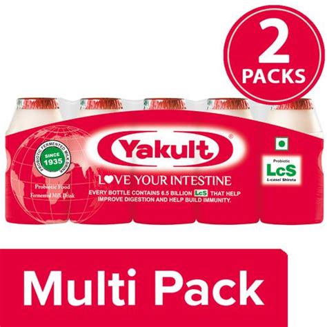 Buy Yakult Probiotic Health Drink Online at Best Price of Rs 140 - bigbasket