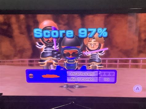 I forgot how hard wii sports resort can be. I got so close, and still can’t beat Matt. : r/wii