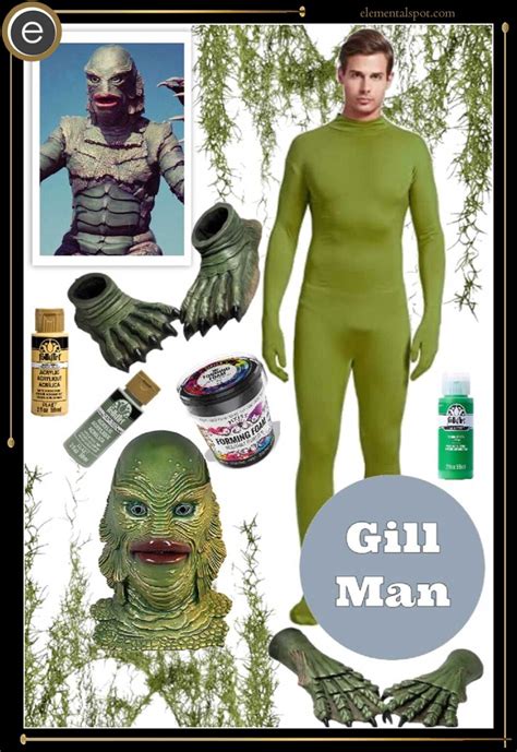 Dress Up Like Gill Man from Creature from the Black Lagoon - Elemental Spot