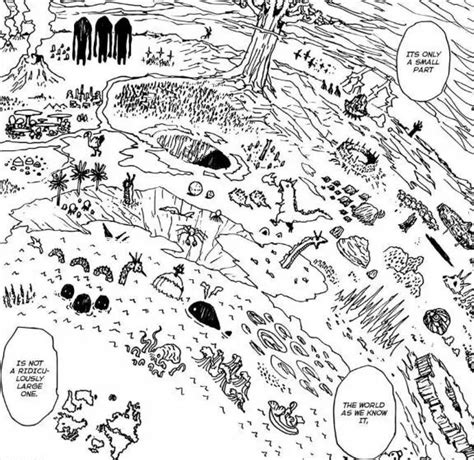 Breakdown of HxH Dark Continent Map- what to expect there? - Hunter X ...