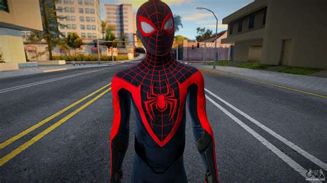 Miles Morales Classic Suit v2, Marvel Spider-Man for GTA San Andreas