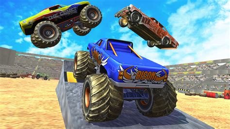 Demolition Monster Truck Derby Car Crash Stunt Destruction Simulator: Ultimate Death Racing ...
