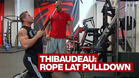 Rope Lat Pulldown - YouTube