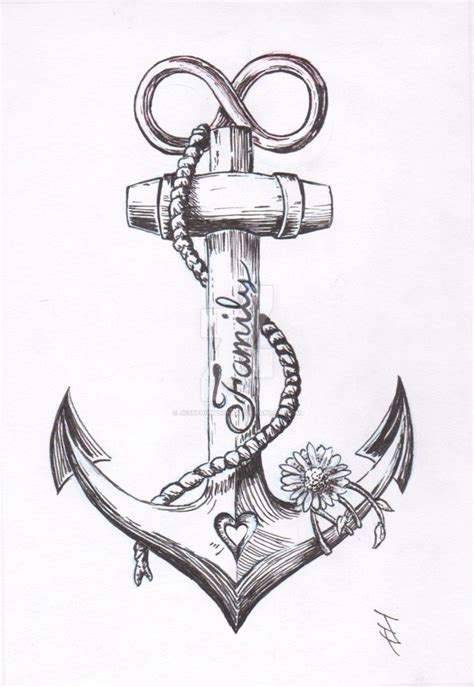 Anchor tattoo design, Anchor tattoos, Grandfather tattoo