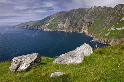 Slieve League Cliffs, Ireland - Stock Image - C012/0799 - Science Photo Library