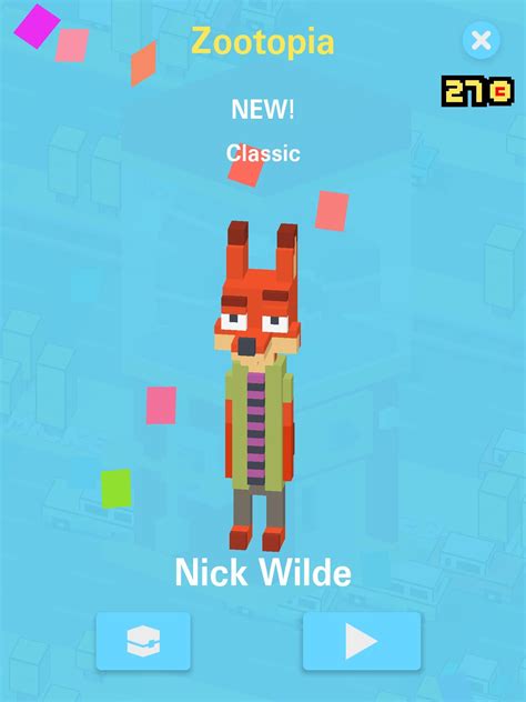 Nick Wilde on Disney Crossy road!! | Crossy road, Zootopia, Disney