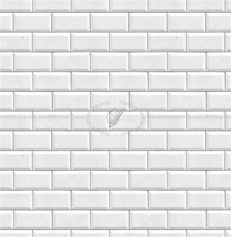 White Brick Tile Texture - Image to u