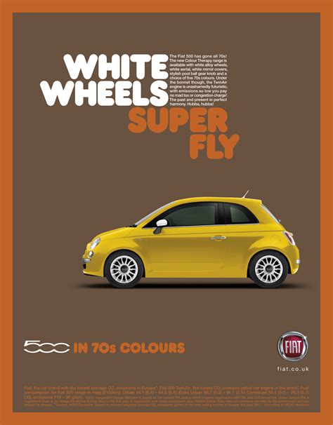 fiat 500 – in 70’s colours – PAUL BEST