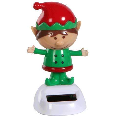 Bulk Plastic Solar-Powered Dancing Elves, 4" at DollarTree.com ...