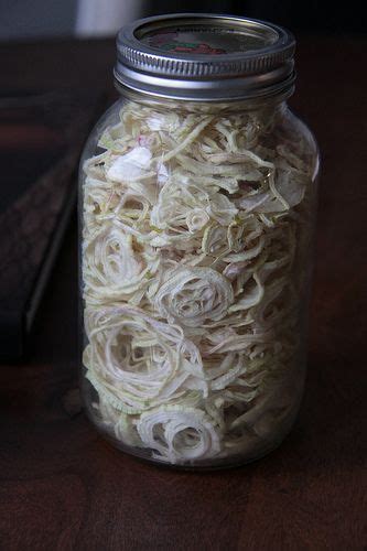 Dried onions. | Dehydrator, Dehydrated food, Dehydrated onions