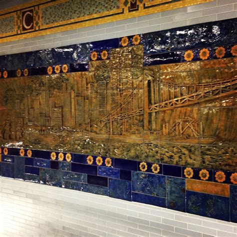 NYC Subway Tile Art | Nyc subway, Tile art, Nyc