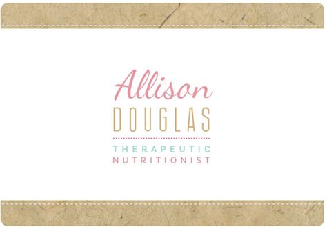 Predesigned Logo Premade Logo Vector Logo ALISON Logo - Etsy