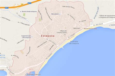 Map of Estepona