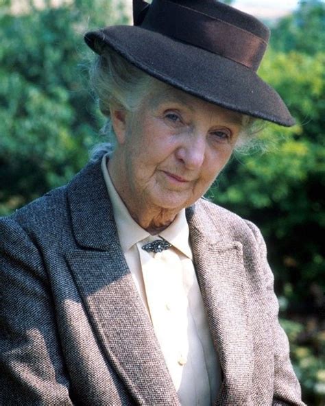 Joan Hickson. Miss Marple. BBC publicity photo.