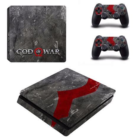 God of War Removable PS4 Slim Skin Sticker - ConsoleSkins.co