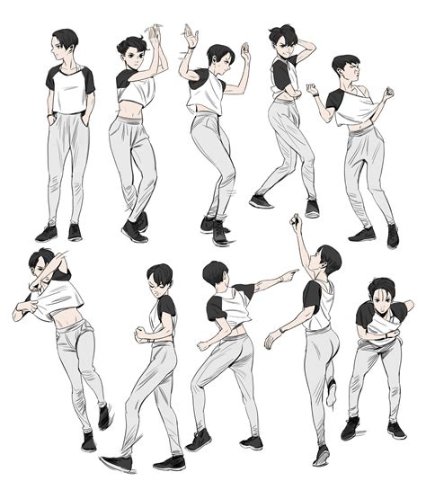 Media Tweets by 김중철joongchelkim (@skwndcjfTm) | Twitter | Dancing drawings, Character poses, Art ...