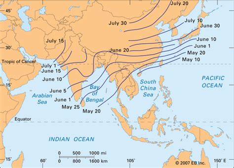 Indian monsoon | meteorology | Britannica