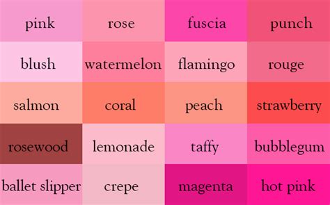 It's "Wine", Not Dark Red - Here Are The Correct Names Of All Color Shades