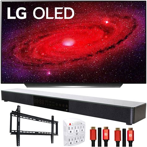 LG OLED65CXPUA 65" CX 4K OLED TV w/ AI ThinQ (2020) with Deco Gear ...