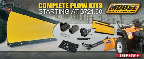 Snow plow kits from Moose - Honda ATV Forum