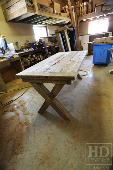 Ontario Barnwood Desk for a Toronto Home | Blog