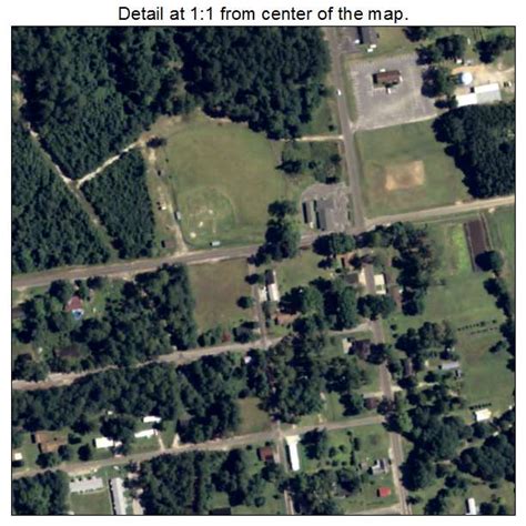 Aerial Photography Map of Nicholls, GA Georgia