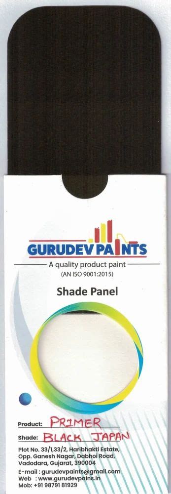 High Gloss Japan Black Paint at Rs 98/litre in Vadodara | ID: 26101794848