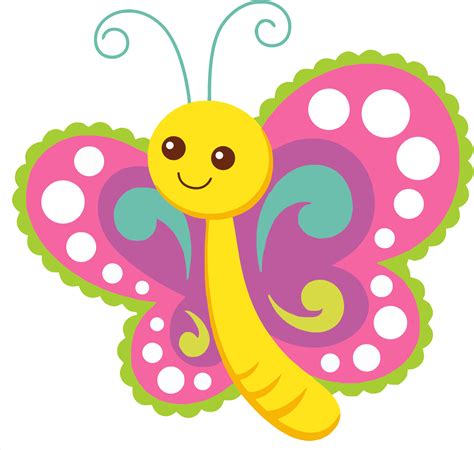 Clipart - Cute Cartoon Butterfly - ClipArt Best - ClipArt Best