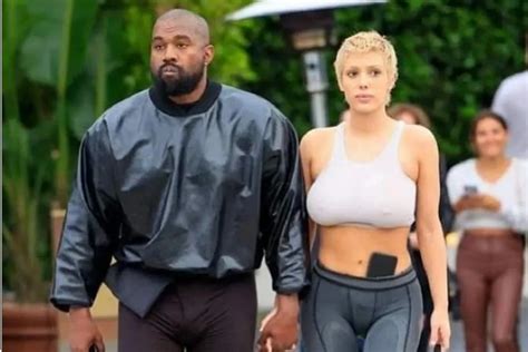 Bianca Censori wears see-through raincoat whilst out with Kanye West ...