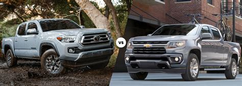 2021 Toyota Tacoma vs. 2021 Chevrolet Colorado | Performance Toyota Bountiful