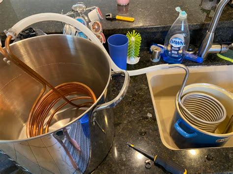 Wort Chilling techniques/setup in the kitchen | Make Beer at Home Forums | Brewer's Friend