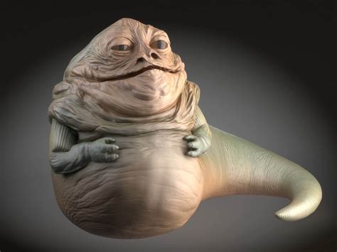 Star Wars Jabba The Hutt - 3D Model by SQUIR